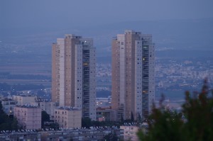 Two Building at Dusk